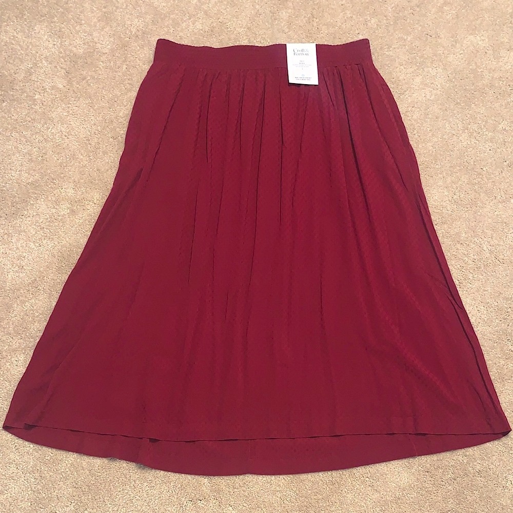 Croft & Barrow Midi Skirt